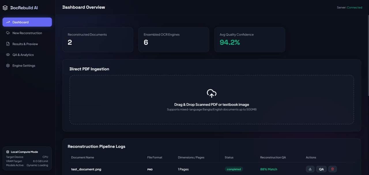 DocRebuild AI